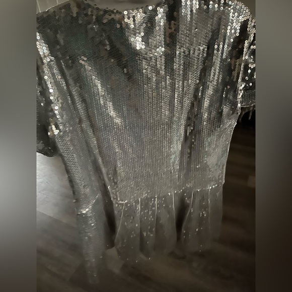 nWOT queen of sparkles sequin dress Small - Picture 7 of 8